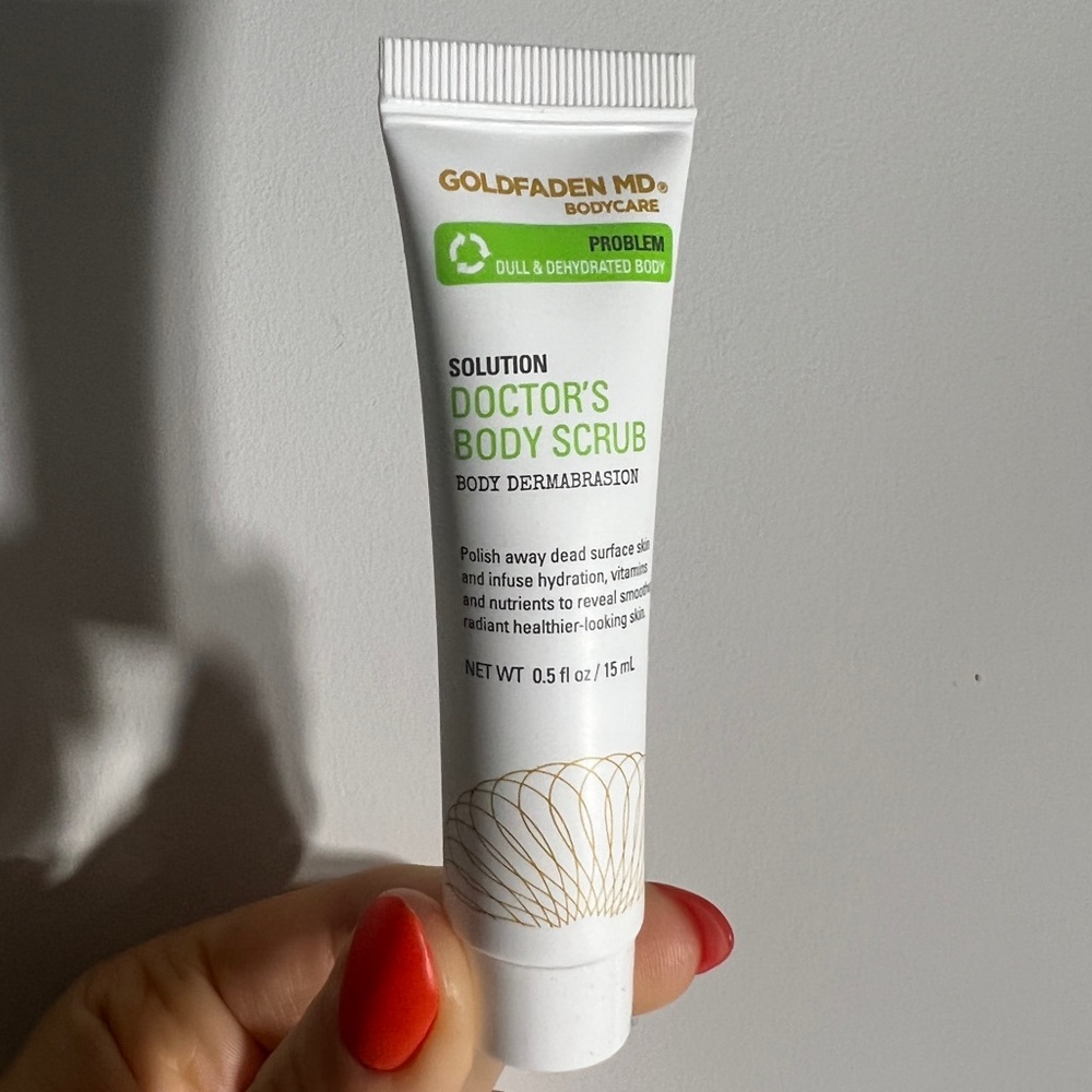 Goldfaden MD doctor's face scrub exfoliator mini